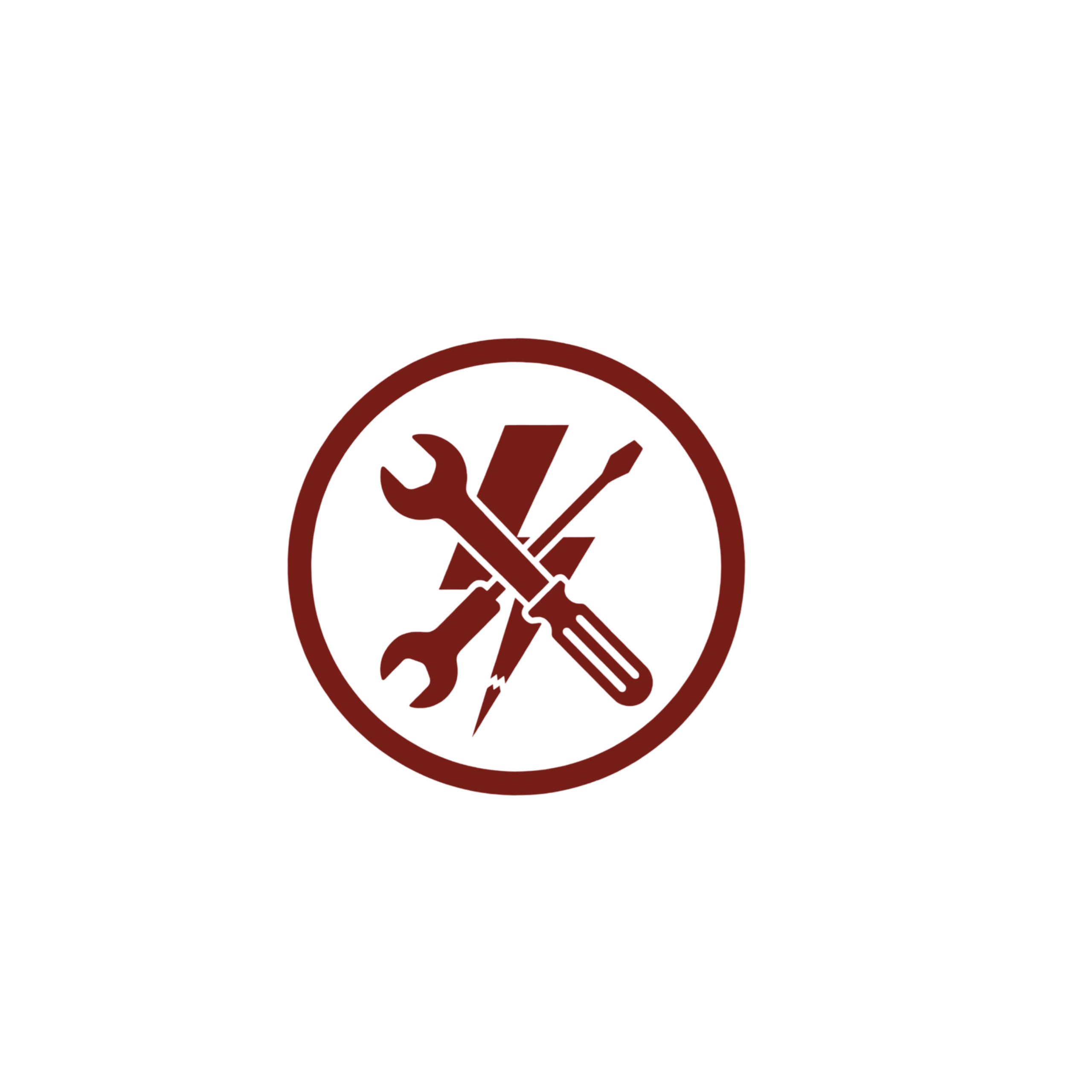 Electrician repairing faulty commercial circuit